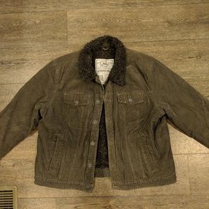 Aeropostale corduroy winter coat